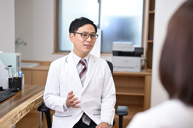 診察の様子